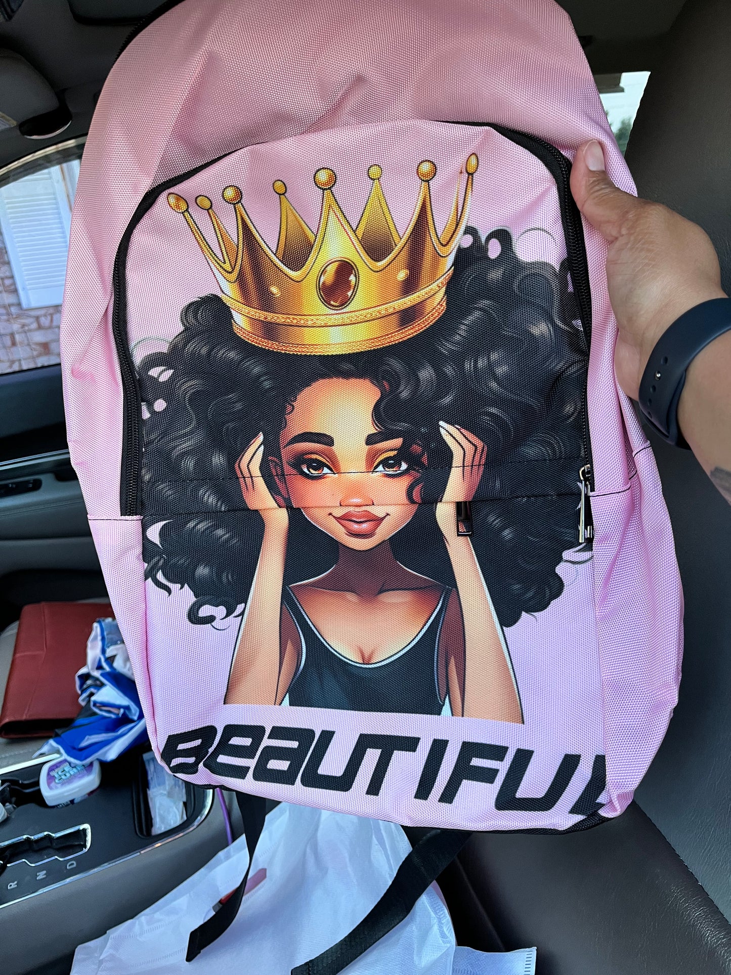 Black Princess Backpack