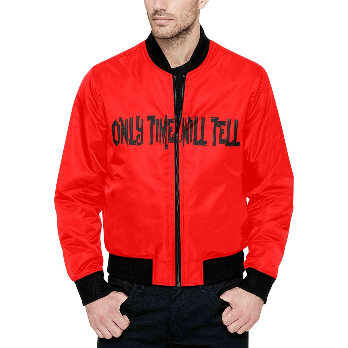 Only Time Will Tell Bomber Jacket