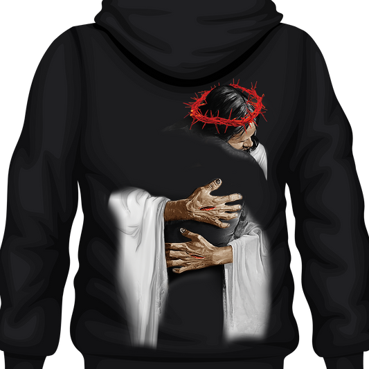 The Lord's Embrace Hoodies