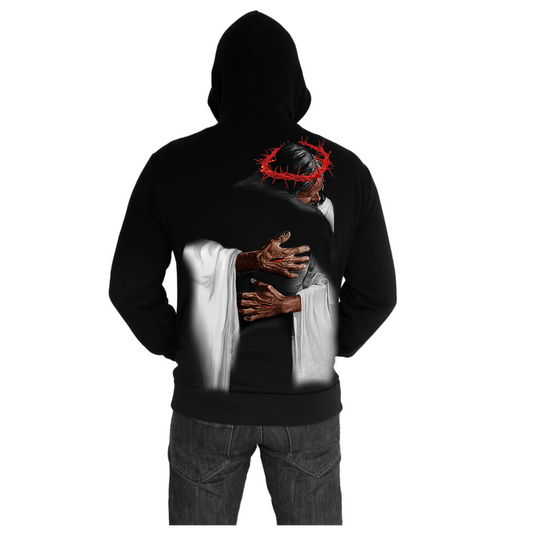 The Lord's Embrace Hoodies