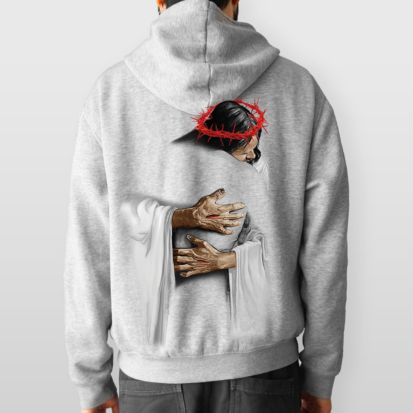 The Lord's Embrace Hoodies